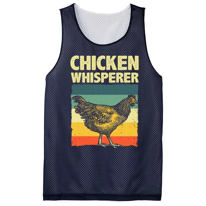 Cute Chicken Whisperer For Women Chicken Farmer Lover Mesh Reversible Basketball Jersey Tank