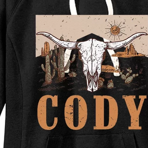 Cody Cowboy Western Style 90s Team Cody Family Pride Women's Fleece Hoodie