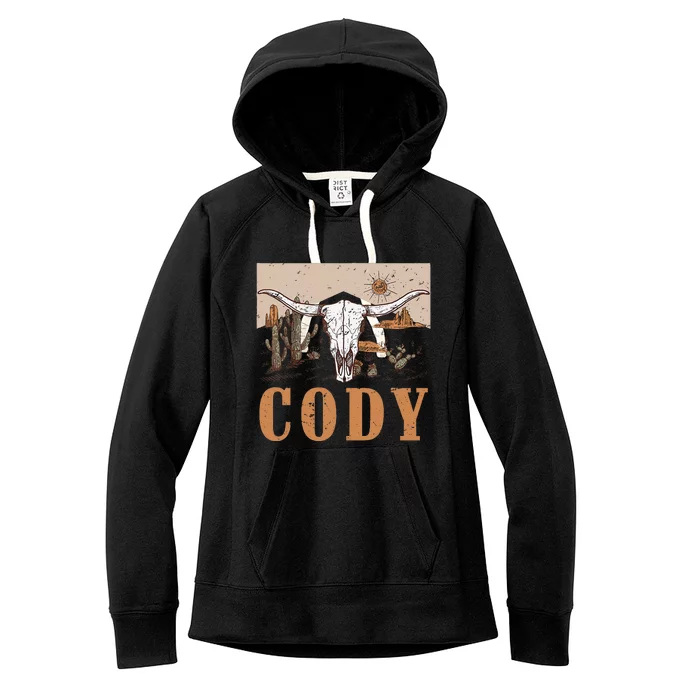 Cody Cowboy Western Style 90s Team Cody Family Pride Women's Fleece Hoodie