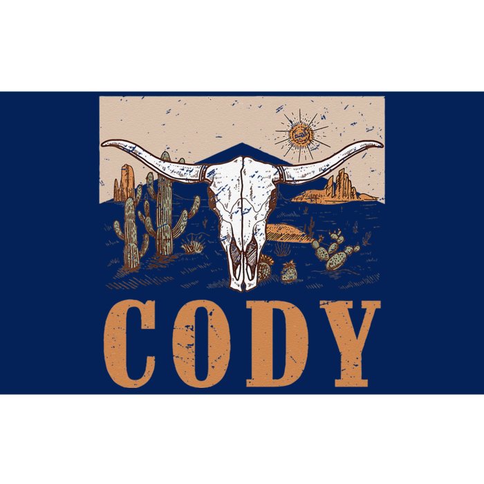 Cody Cowboy Western Style 90s Team Cody Family Pride Bumper Sticker