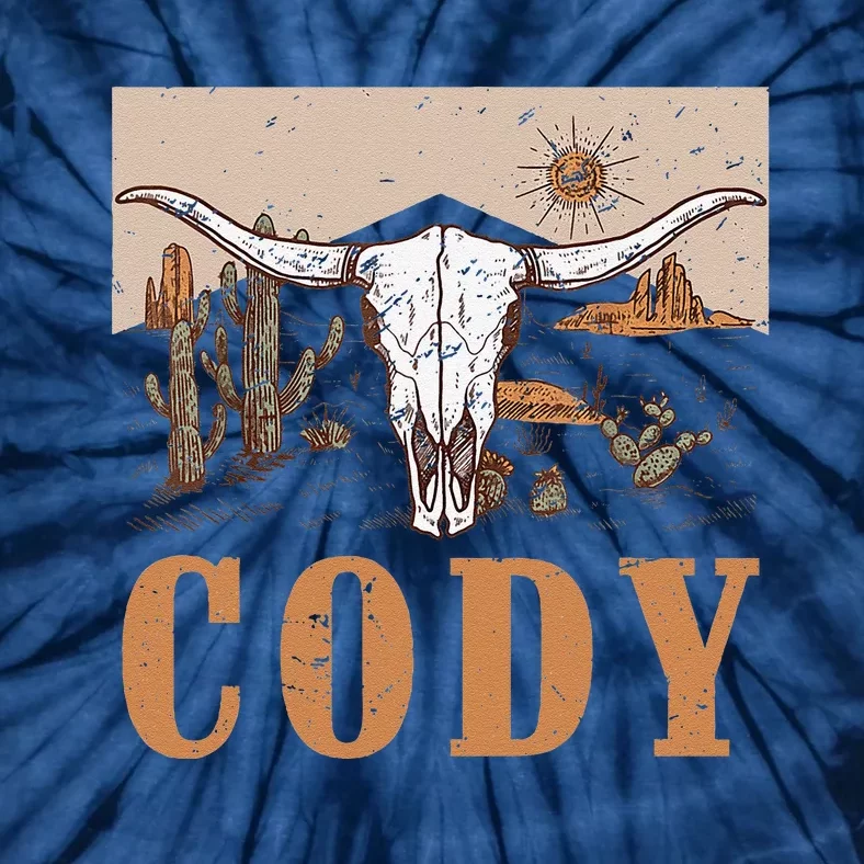 Cody Cowboy Western Style 90s Team Cody Family Pride Tie-Dye T-Shirt