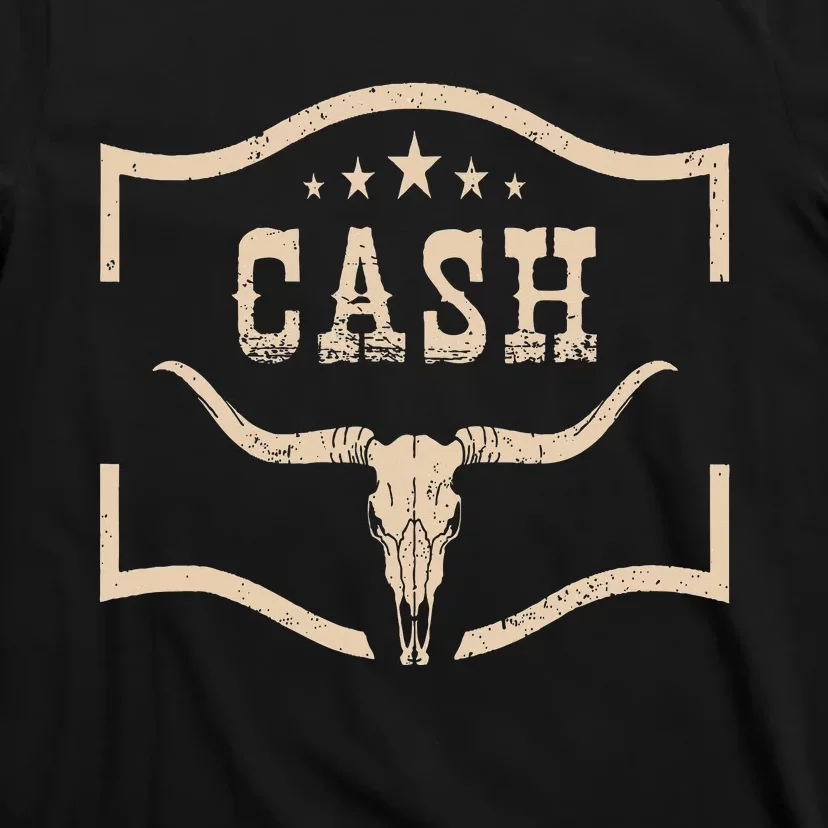 Cash Cowboy Wild West 90s Personalized Cash Family Pride T-Shirt