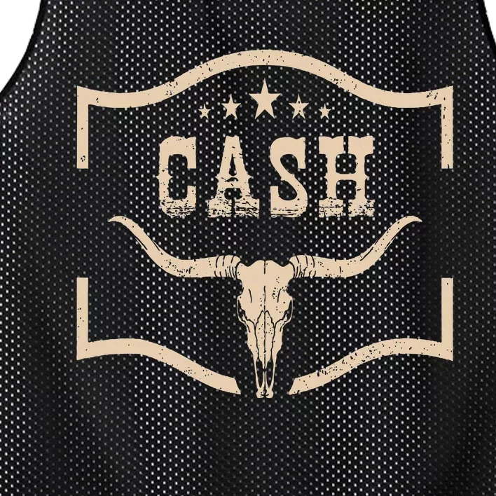 Cash Cowboy Wild West 90s Personalized Cash Family Pride Mesh Reversible Basketball Jersey Tank