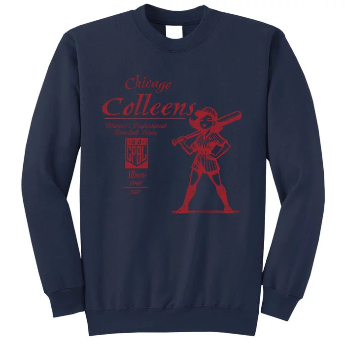 Chicago Colleens Women Professional Baseball Sweatshirt