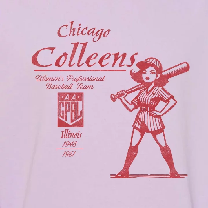 Chicago Colleens Women Professional Baseball Garment-Dyed Sweatshirt