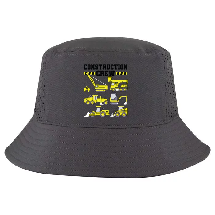 Construction Crew Worker Excavator Boy Girl Cool Comfort Performance Bucket Hat