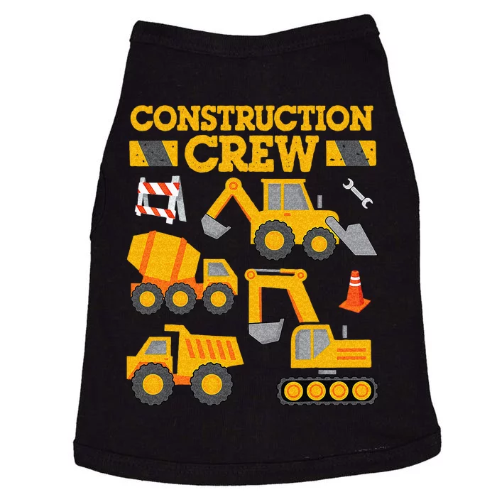 Construction Crew Worker Excavator Doggie Tank