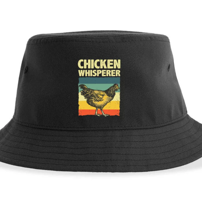 Cute Chicken Whisperer For Wo Chicken Farmer Lover Sustainable Bucket Hat