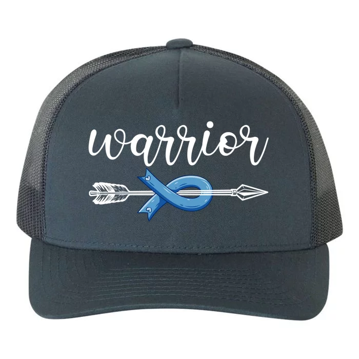 Colon Cancer Warrior Colon Cancer Awareness Meaningful Gift Yupoong Adult 5-Panel Trucker Hat