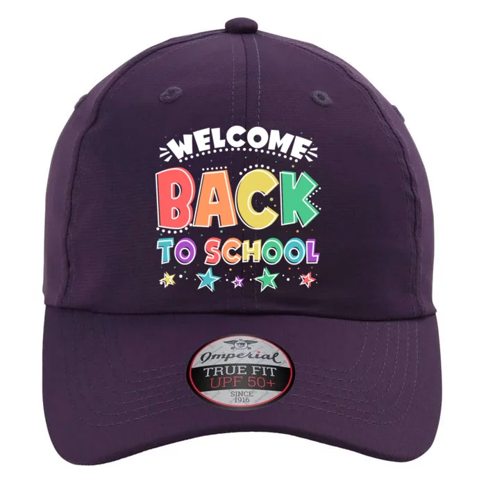 Cute Colorful Welcome Back To School The Original Performance Cap