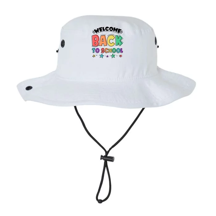 Cute Colorful Welcome Back To School Legacy Cool Fit Booney Bucket Hat