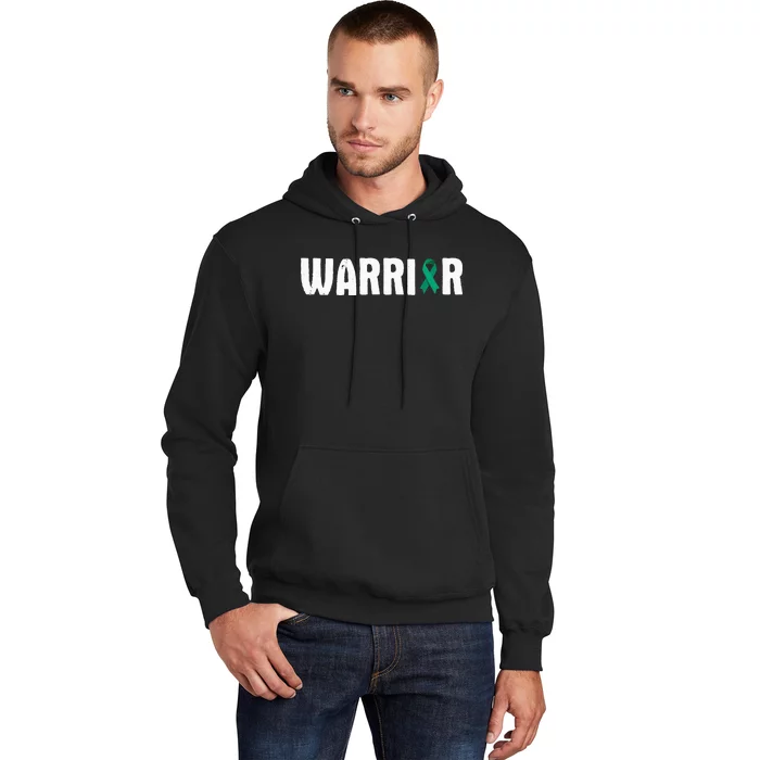 Cervical Cancer Warrior Awareness Fighter Quote Saying Hoodie