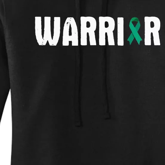 Cervical Cancer Warrior Awareness Fighter Quote Saying Women's Pullover Hoodie