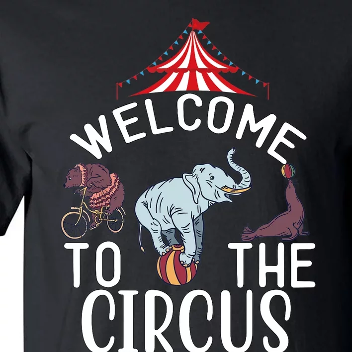 Circus Costume Wo Carnival Monday Wear Circus Staff Party Tall T-Shirt