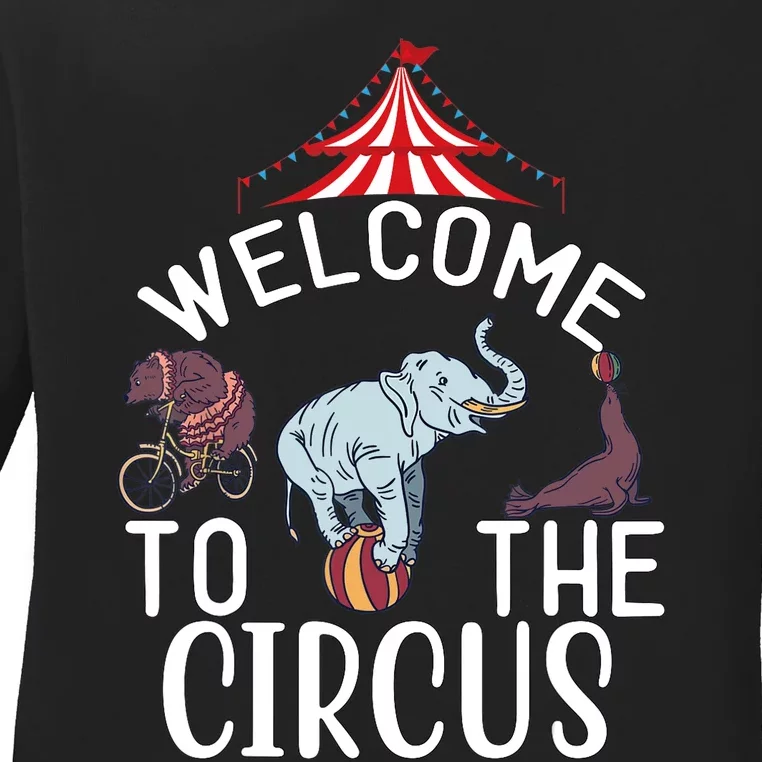 Circus Costume Wo Carnival Monday Wear Circus Staff Party Ladies Long Sleeve Shirt