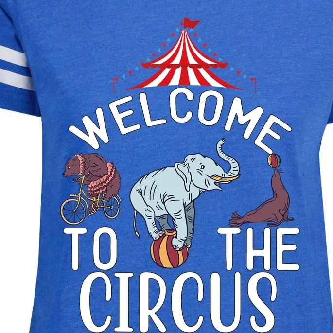 Circus Costume Wo Carnival Monday Wear Circus Staff Party Enza Ladies Jersey Football T-Shirt