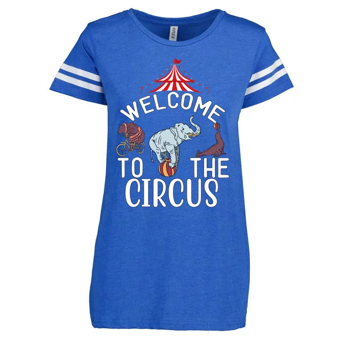 Circus Costume Wo Carnival Monday Wear Circus Staff Party Enza Ladies Jersey Football T-Shirt