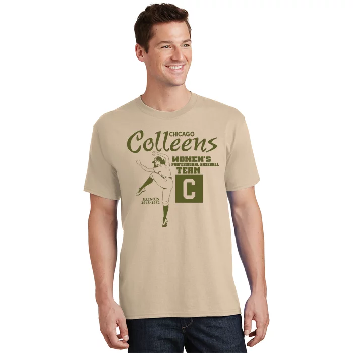 Chicago Colleens Women Professional Baseball Team 1948 T-Shirt