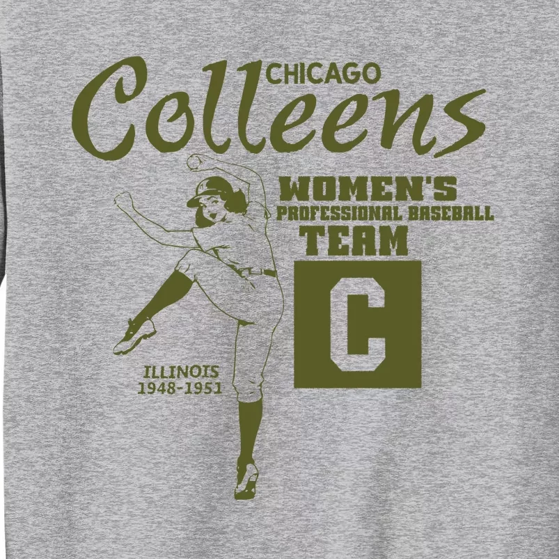 Chicago Colleens Women Professional Baseball Team 1948 Sweatshirt