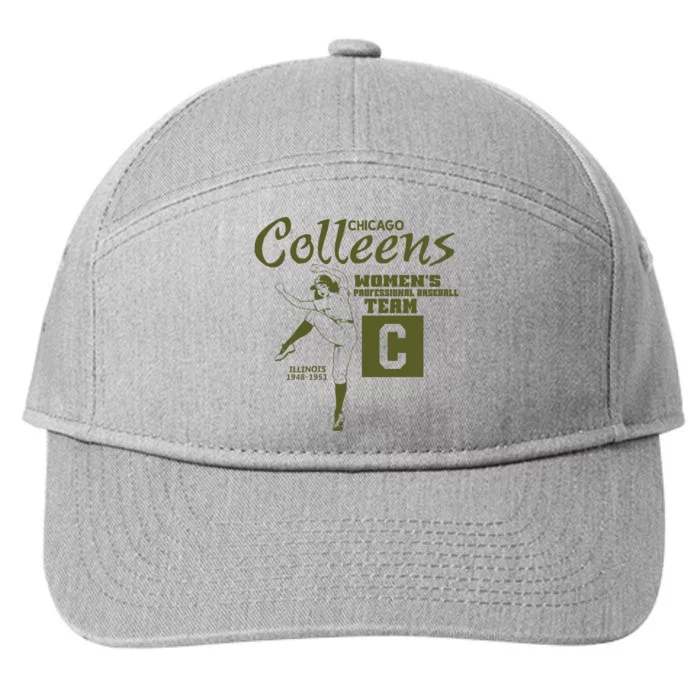 Chicago Colleens Women Professional Baseball Team 1948 7-Panel Snapback Hat