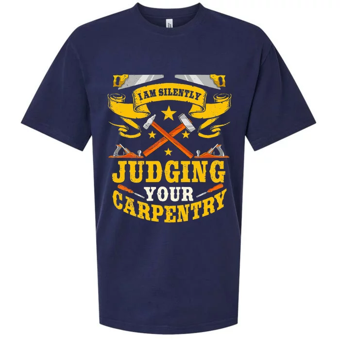 Carpentry Carpenter Woodworking Wood Workers Timber Sueded Cloud Jersey T-Shirt