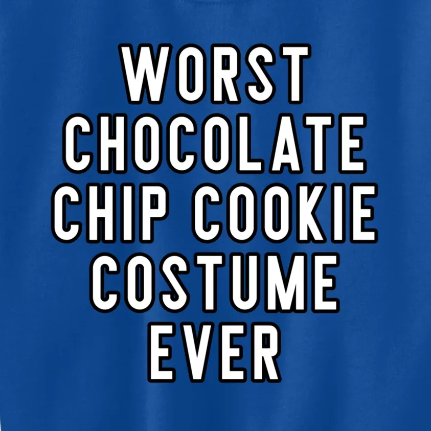 Couples Costume Worst Chocolate Chip Cookie Costume Ever Gift Kids Sweatshirt