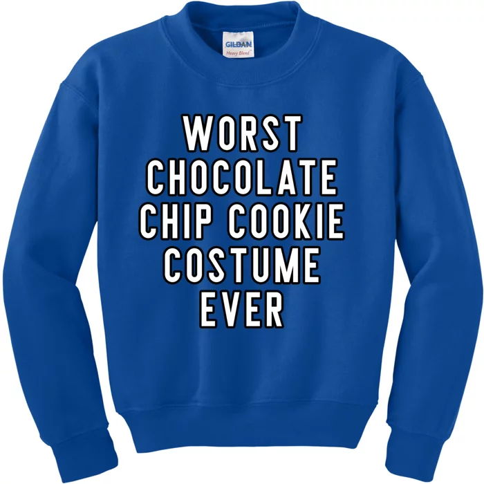 Couples Costume Worst Chocolate Chip Cookie Costume Ever Gift Kids Sweatshirt