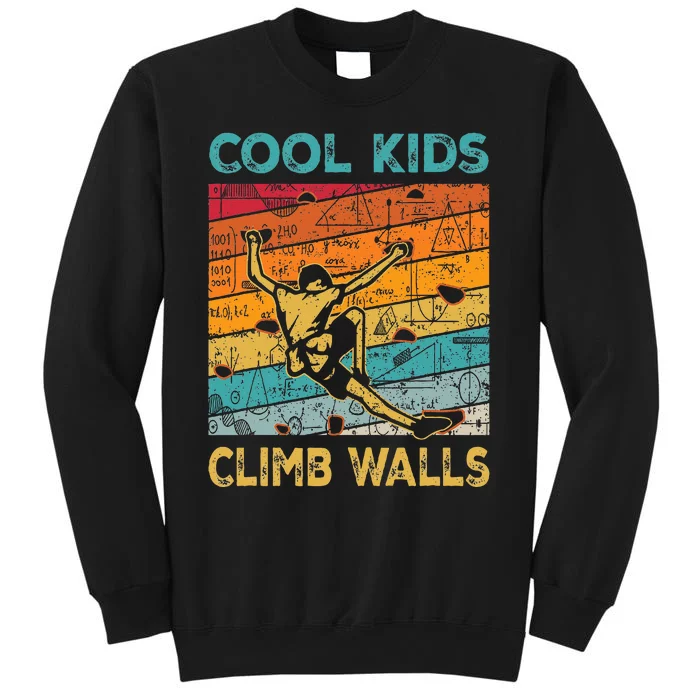 Cool Climb Walls Extreme Sport Rock Climbing Bouldering Sweatshirt