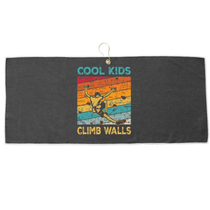 Cool Climb Walls Extreme Sport Rock Climbing Bouldering Large Microfiber Waffle Golf Towel