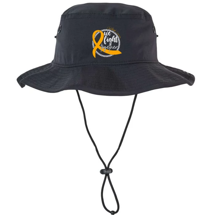 Childhood Cancer We Fight Together Legacy Cool Fit Booney Bucket Hat