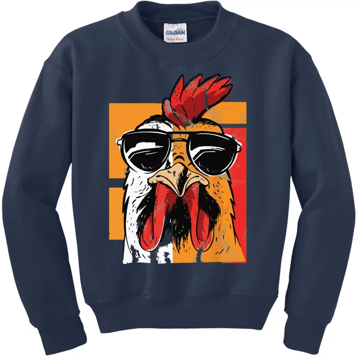 Cool Chicken Whisperer For Men Women Chicken Lover Farmer Kids Sweatshirt