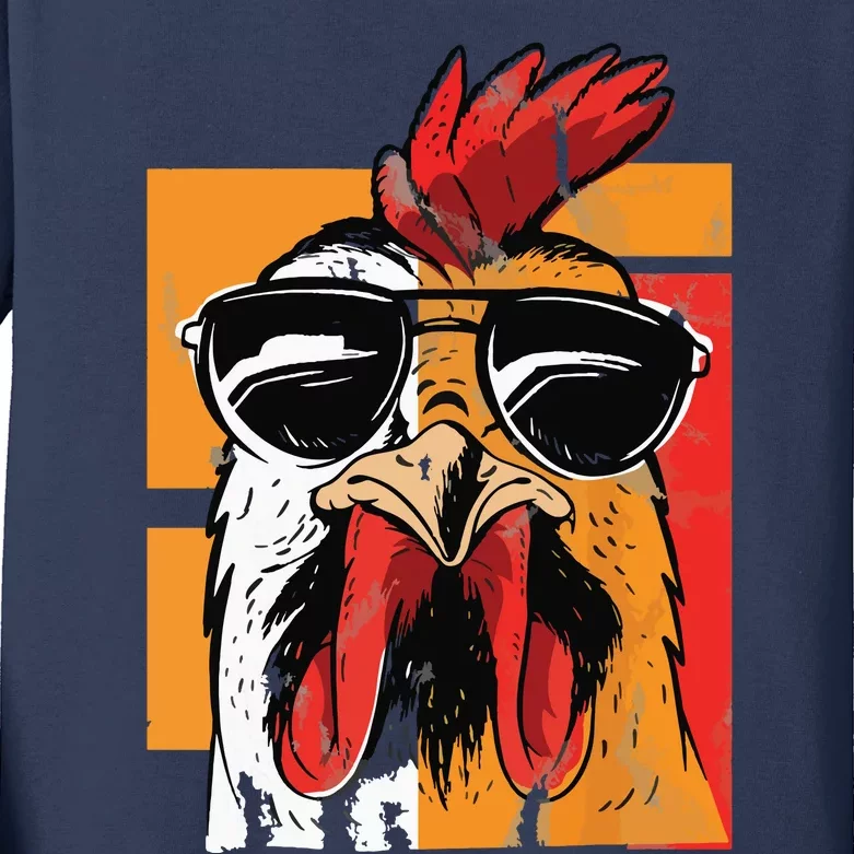 Cool Chicken Whisperer For Men Women Chicken Lover Farmer Kids Long Sleeve Shirt