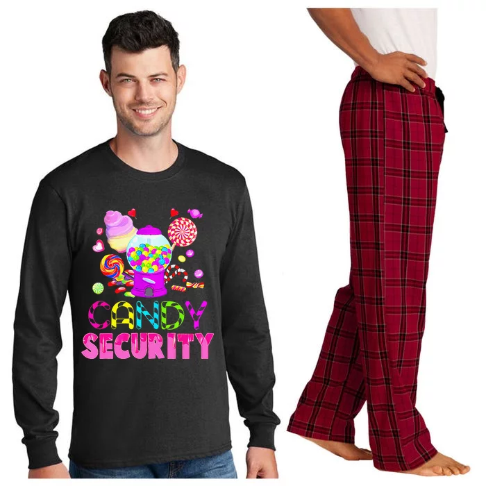 Candy Costume Women Candy Land Candy Crew Groovy Sweetie Gift Long Sleeve Pajama Set