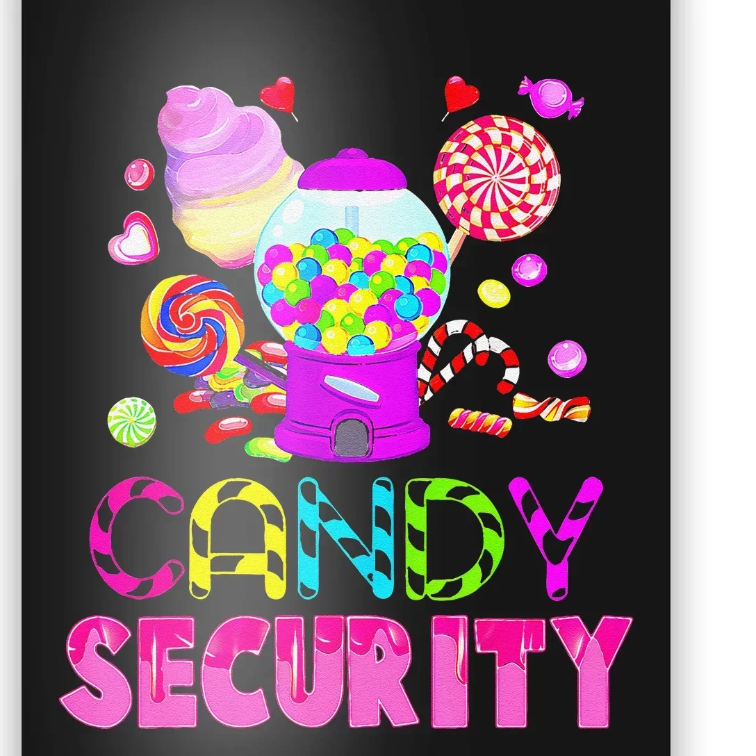 Candy Costume Women Candy Land Candy Crew Groovy Sweetie Gift Poster