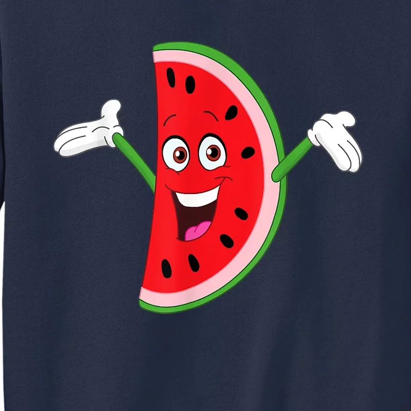 Cute Cartoon Watermelon Sweatshirt