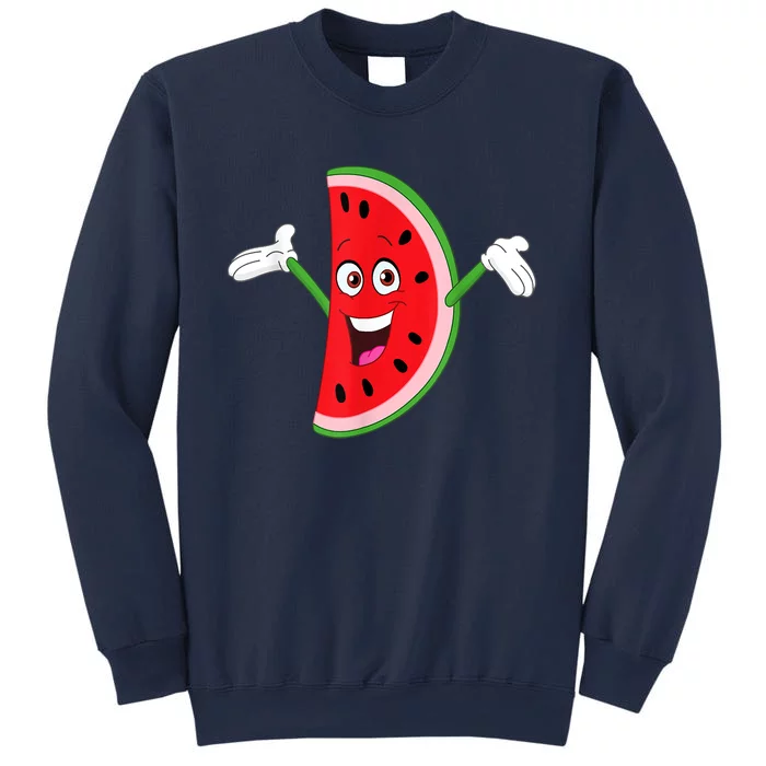 Cute Cartoon Watermelon Sweatshirt