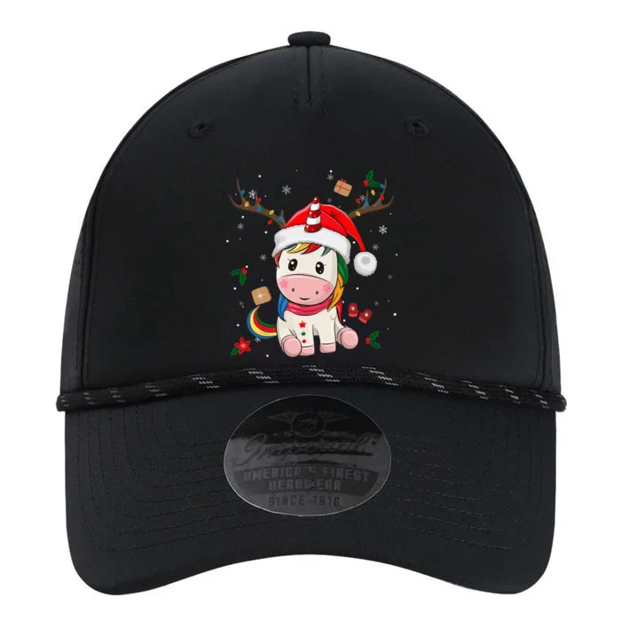 Cute Christmas Xmas Unicorn Deer Santa Performance The Dyno Cap