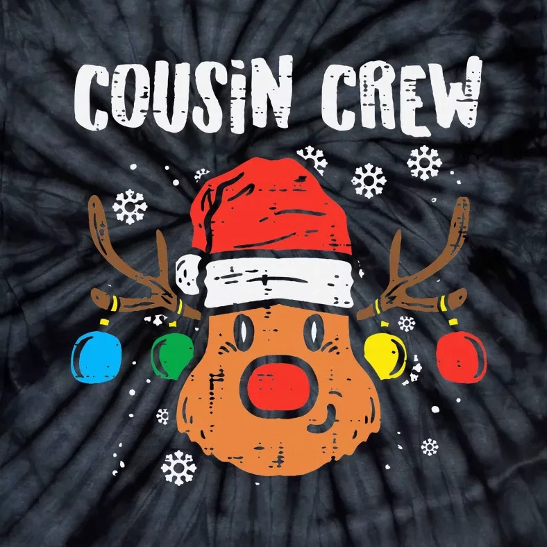 Cousin Crew Xmas PJs Matching Christmas Pajamas For Family Tie-Dye T-Shirt