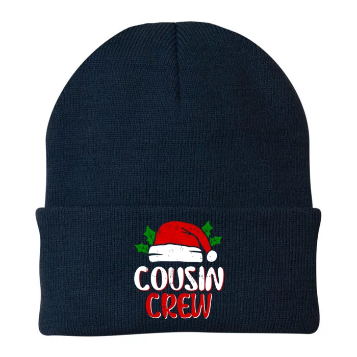 Cousin Crew Xmas Santa Claus Family Cute Matching Christmas Gift Knit Cap Winter Beanie