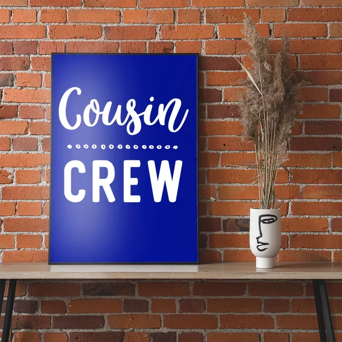 Cousin Crew Xmas Family Matching Christmas Meaningful Gift Poster