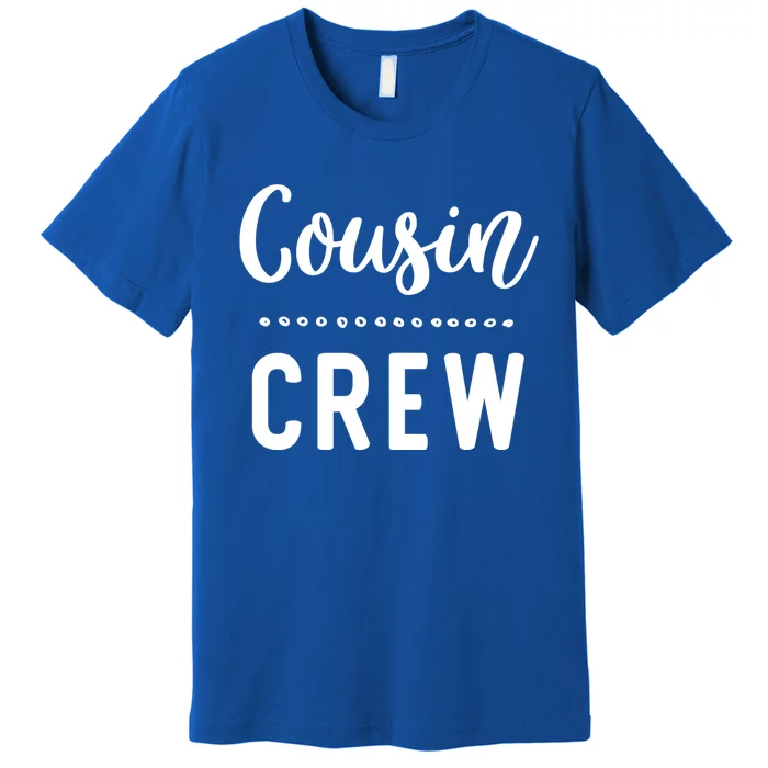 Cousin Crew Xmas Family Matching Christmas Meaningful Gift Premium T-Shirt