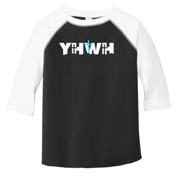 Christian Cross Yhwh Yahweh Jesus Resurrection Toddler Fine Jersey T-Shirt