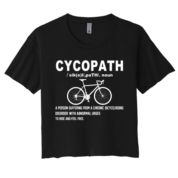 Cycopath Women's Crop Top Tee