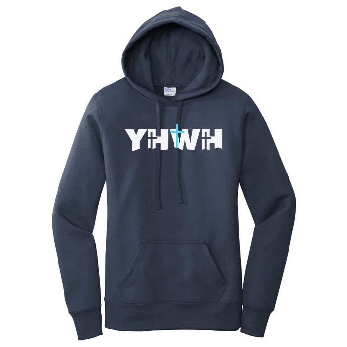 Christian Cross YHWH Yahweh Jesus Resurrection Women's Pullover Hoodie