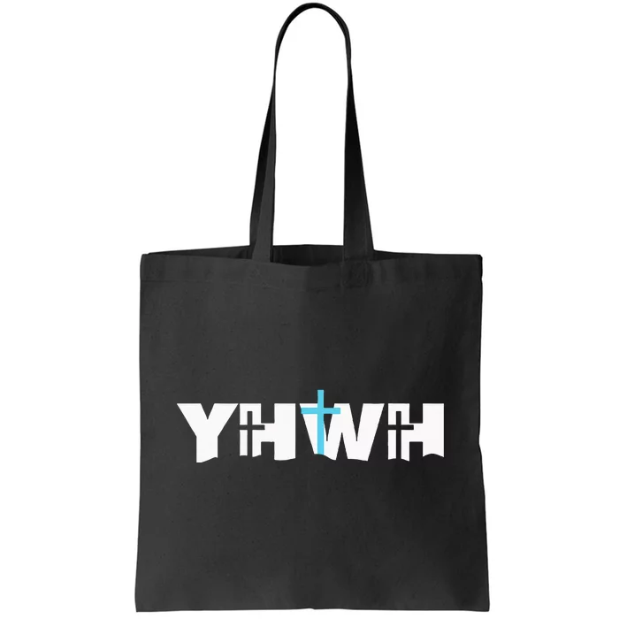 Christian Cross Yhwh Yahweh Jesus Resurrection Tote Bag