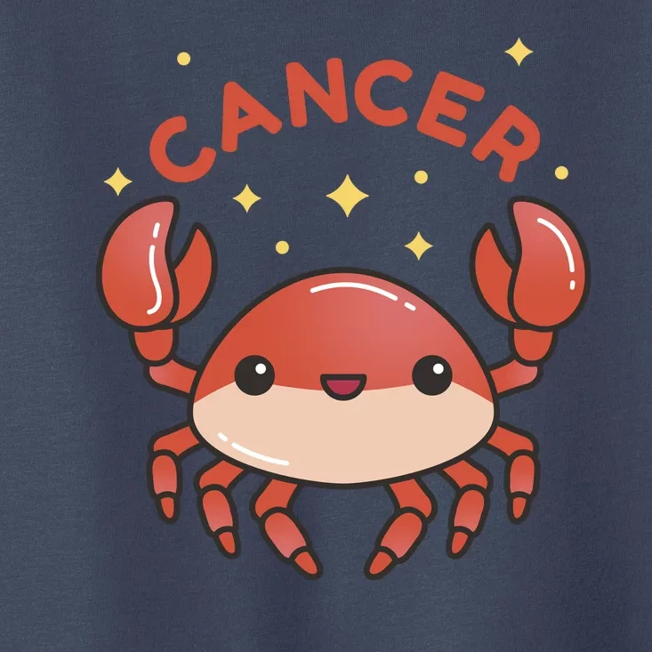 Cancer Crab Zodiac Astrology Birthday Gift Toddler T-Shirt