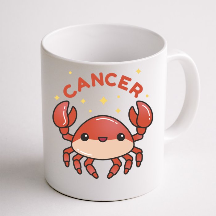 Cancer Crab Zodiac Astrology Birthday Gift Front & Back Coffee Mug