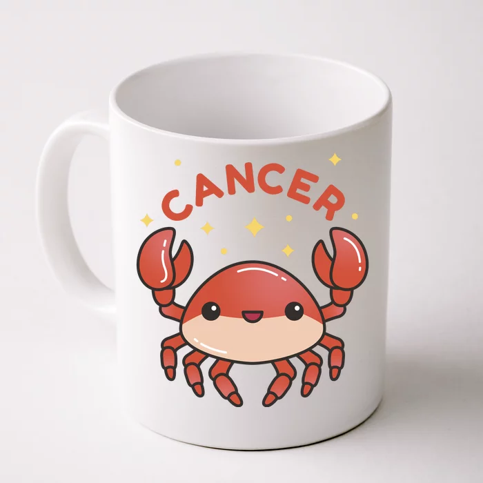 Cancer Crab Zodiac Astrology Birthday Gift Front & Back Coffee Mug