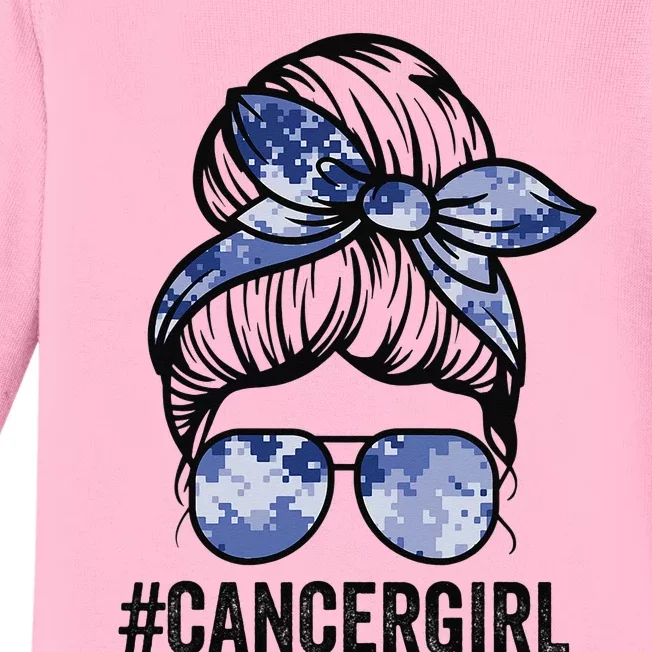 Cancer Cancer Zodiac signs messy bun horoscope Baby Long Sleeve Bodysuit