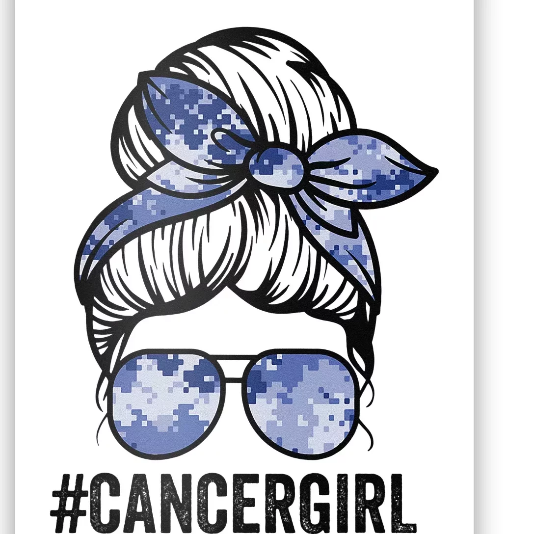 Cancer Cancer Zodiac signs messy bun horoscope Poster